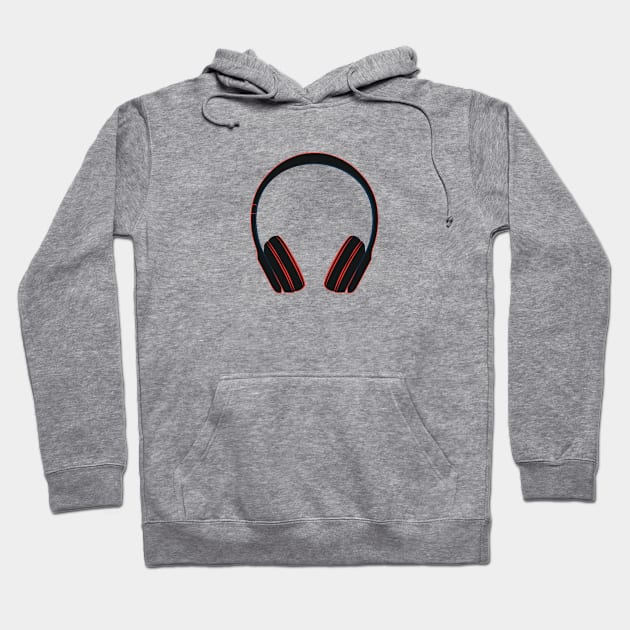 Headphones Hoodie by nyah14